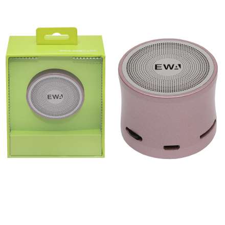 Портативная акустика A109 EWA mini EWA Bluetooth розовая оптом